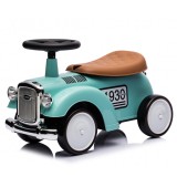 Cumpara ieftin Masinuta premergator fara pedale, Kinderauto Retro Baby Car cu roti moi, verde