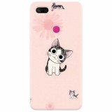 Husa silicon pentru Xiaomi Mi 8 Lite, Cute Cat 101