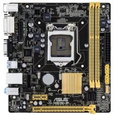 Placa de baza ASUS H81M-P, LGA1150, Intel H81, 2x DDR3, 2x SATA III, 2x SATA II foto