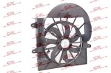 Ventilator radiator Jeep Grand Cherokee 05-10, motor: 3.7 V6, 4.7 V8, cu pre-resistor, 470 mm; 3 pini, SRLine, 55037969AB