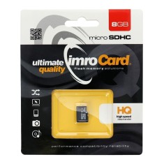 Card Memorie microSD IMRO 8GB, Clasa 10, Fara Adaptor