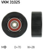 SKF VKM 31025 rola intinzator,curea transmisie