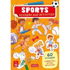 Carte de activitati cu abtibilduri - Ora de sport PlayLearn Toys