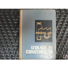 Izolatii In Constructii - C. Stoica, V. Stan, V. Nitescu ,550428