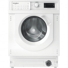 Masina de spalat rufe cu uscator incorporabila Whirlpool BI WDWG 751482 EU N, 1400 RPM, 7 kg spalare, 5 kg uscare, Clasa D/E