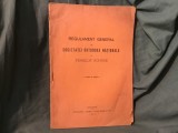 Regulament general al Societatei Ortodoxe Nationale a Femeilor Romane anul 1928 / 32 pagini !