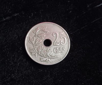 C50 - Moneda foarte veche - 25 centimes - Belgia - 1928 foto