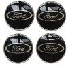 Set 4 Capace Jante Aliaj Negre 60mm Ford Focus Mondeo Kuga Compatibile