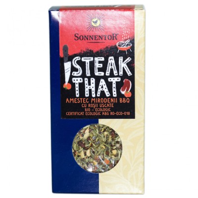Condiment - amestec la bbq!-steak that! eco 50g sonnentor foto