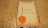 TEATRU MUNICIPAL Stagiunea 1956-1957 - Program cu piesa RASVAN VODA - Sfatul Popular al Capitalei R.P.R., 1956, 32 p.; coperta originala