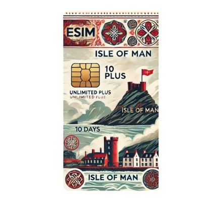 eSIM Isle of Man, Unlimited Plus, 10 Days foto