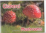 ROMANIA 2017 - CIUPERCI, ALBUM FILATELIC - LP 2163a.