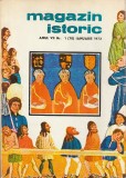 REVISTA MAGAZIN ISTORIC ANUL 1973 COMPLET ( 12 NUMERE ) ( VEZI FOTO )