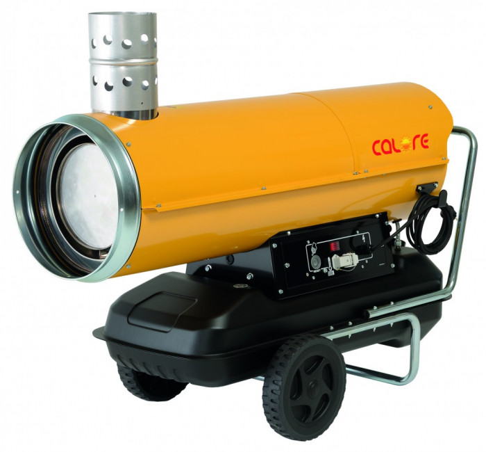 Tun de caldura cu ardere indirecta HPV55 CALORE, putere 49kW, debit aer 2150mcb/h, motorina, 230V