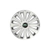 Set 4 capace roti Cu Inel Cromat Trend R15 Compatibil Cu Land Rover, Autohelix MSA