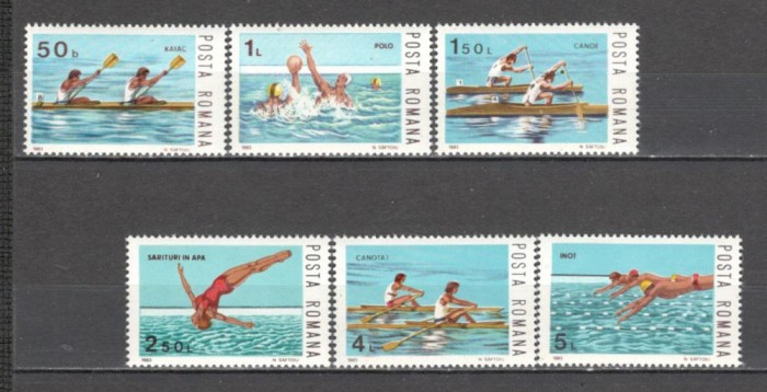 Romania.1983 Sporturi nautice ZR.715
