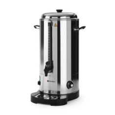 Boiler Hendi bauturi calde cu pereti dubli 18 litri, termostat, 2400 W temperatura, ajustabila pana la 100 C, Inox, robinet anti-picurare