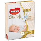 Scutece Elite Soft nr. 2 Jumbo, 4-6 kg, 66 buc, Huggies