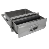 Knockbox profesional din inox- incastrabil in mobilier