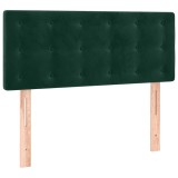 Cumpara ieftin Tablie de pat, verde inchis, 80x5x78/88 cm, catifea