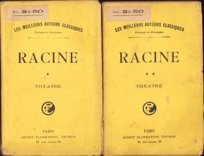 HST C1683 Racine Theatre complete volumul I+II fără an ediție ante/interbelică foto