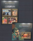 R.Centrafricana 2013 - Pictura - PAUL GAUGUIN - BL+ KB - MNH - Mi. 30 Eur.