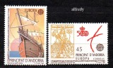 ANDORRA -Spania 1992, EUROPA CEPT, serie neuzata, MNH