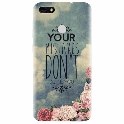 Husa silicon pentru Huawei P9 Lite, Your Mistakes Dont Define You foto
