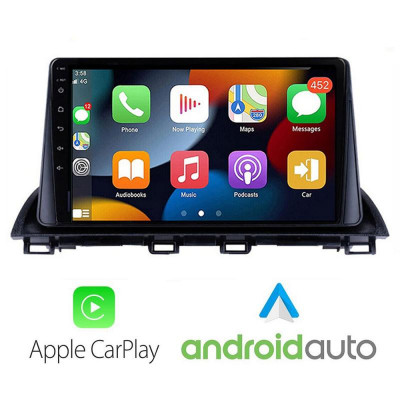 Sistem Multimedia MP5 Mazda 3 2014-2019 J-463 Carplay Android Auto Radio Camera USB CarStore Technology foto