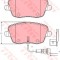 Set placute frana,frana disc SKODA FABIA I (6Y2) (1999 - 2008) TRW GDB1472