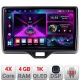 Navigatie Toyota Yaris 2020- Android radio gps internet 4+64 InCell Display 1K kit-yaris2020+EDT-E210-RK