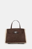 Dkny geantă BRYAR culoarea maro, R53DMK43