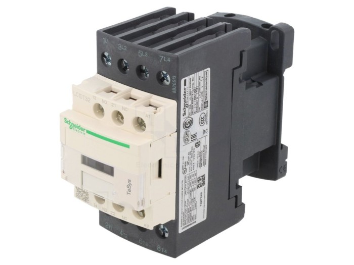 Contactor 4P 230V, 32A, TeSys D