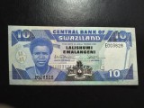 SWAZILAND 10 EMALANGENI 1986 SUPERBĂ RARA