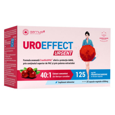 Uroeffect Urgent 20 capsule Good Days Therapy foto