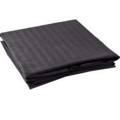 Husa pilota din damasc, densitate 130 g/mp, Negru, 140/210cm