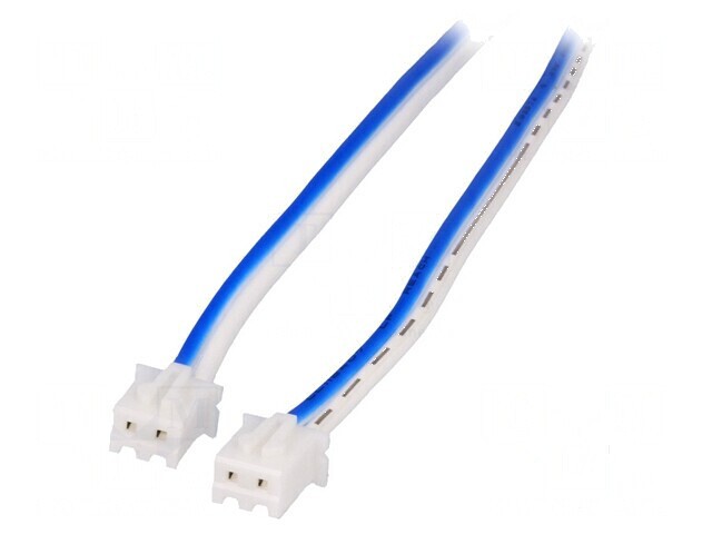 Cablu XHP-2 albastru/alb 3m cu conectare din ambele părți
