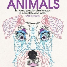 Ultimate Dot-To-Dot Animals: Extreme Puzzle Challenges to Complete and Color