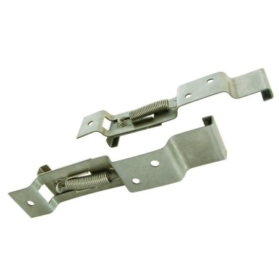 Suport numar imatriculare Carpoint, clema fixare numar cu arc, 2 bucati AutoDrive ProParts foto