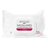 Servetele Demachiante, Byphasse, pentru Ochi, Buze si Fata, Testat Dermatologic si Oftalmologic, pentru Pielea Sensibila, cu Aloe Vera, 25 buc