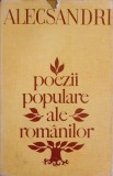 POEZII POPULARE ALE ROMANILOR -VASILE ALECSANDRI