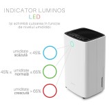 Dezumidificator Turbionaire SENSO 12 Silentios 36 dB, Rezervor 2l