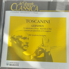 CD Toscanini, Gershwin ‎– Un Americano A Parigi - Rapsodia In Blue (SIGILAT) (M)