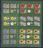 Romania 2013 ceasul florilor I minicoli MNH