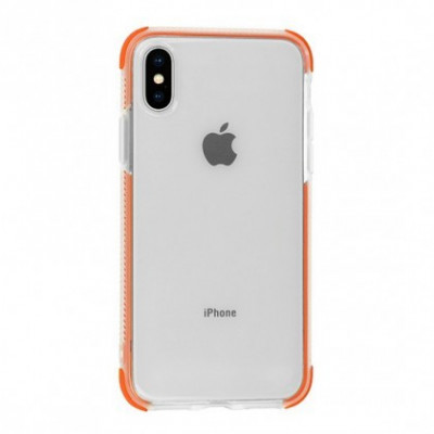 Husa Silicon SUMMER Apple iPhone X Orange foto
