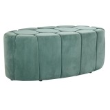 Banchetă DKD Home Decor Verde Multicolor Metal Lemn MDF 30 x 40 cm 122 x 51 x 46,5 cm