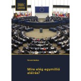 Mire el&eacute;g egymilli&oacute; al&aacute;&iacute;r&aacute;s? - T&aacute;rnok Bal&aacute;zs