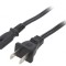 Cablu Alimentare IEC C7 la NEMA 1-15 3m Negru
