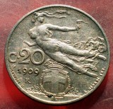 1.894 ITALIA 20 CENTESIMI 1909 R
