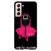 Husa compatibila cu Apple iPhone 13 model Squid game, Silicon, TPU, Viceversa, Transparent, Carcasa
